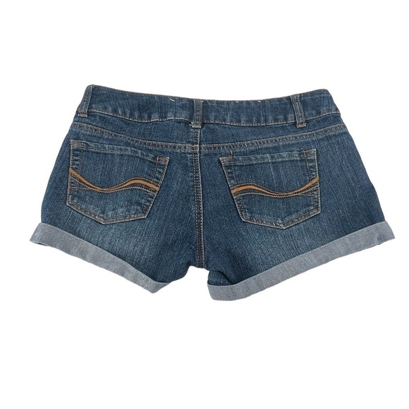 So Cuffed Hem Jean Shorts Size 7 Women’s - Picture 3 of 5